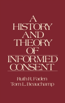 Image for A History and Theory of Informed Consent