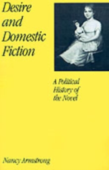 Image for Desire and Domestic Fiction : A Political History of the Novel