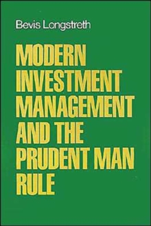 Modern Investment Management and the Prudent Man Rule
