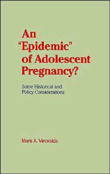 'Epidemic' of Adolescent Pregnancy?