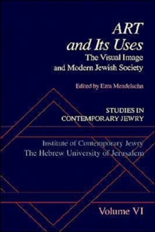 Image for Studies in Contemporary Jewry: VI: Art and Its Uses