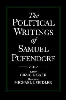 Political Writings of Samuel Pufendorf