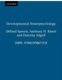 Image for Developmental Neuropsychology