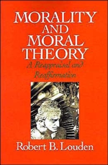 Image for Morality and Moral Theory