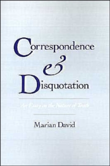 Correspondence and Disquotation