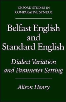 Belfast English and Standard English