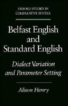 Belfast English and Standard English