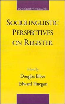Image for Sociolinguistic Perspectives on Register