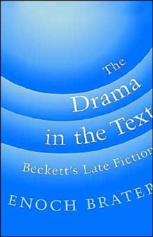 Drama in the Text