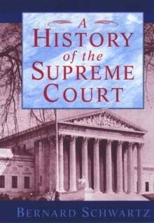 Image for A History of the Supreme Court