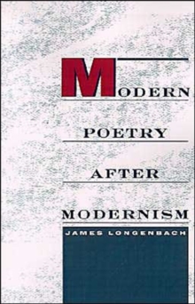 Modern Poetry After Modernism