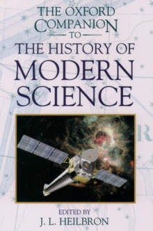Image for The Oxford companion to the history of modern science