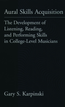 Aural Skills Acquisition