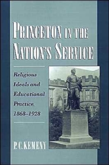 Image for Princeton in the Nation's Service