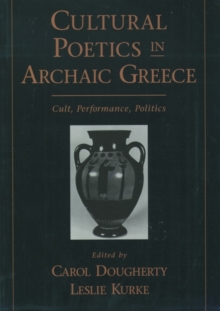 Image for Cultural Poetics in Archaic Greece