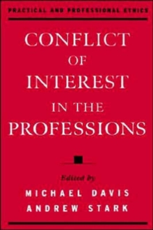 Conflict of Interest in the Professions