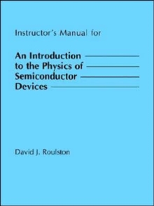 Image for An Introduction to the Physics of Semiconductor Devices Im
