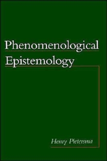 Phenomenological Epistemology