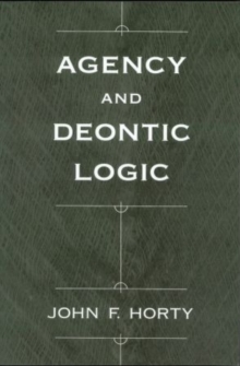 Image for Agency and Deontic Logic