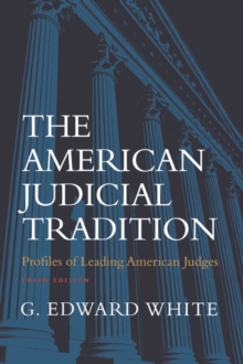 Image for The American Judicial Tradition : Profiles of Leading American Judges