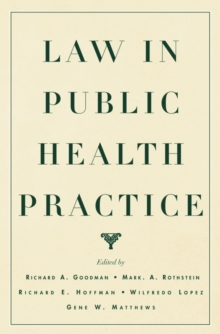 Image for Law in Public Health Practice