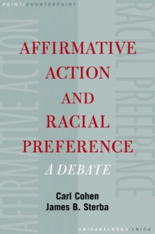 Image for Affirmative Action and Racial Preferences
