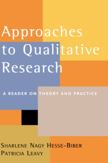 Image for Approaches to Qualitative Research