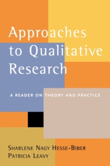 Image for Approaches to qualitative research  : a reader on theory and practice