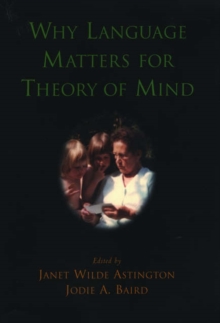 Image for Why language matters for theory of mind