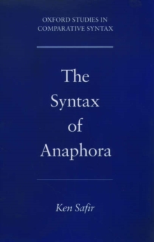 Syntax of Anaphora