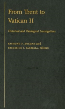 From Trent to Vatican II