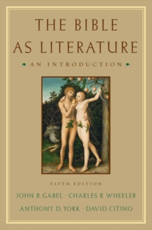 Image for The Bible as literature  : an introduction