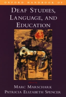 Image for Oxford Handbook of Deaf Studies, Language, and Education