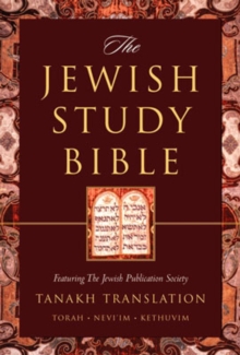 Image for The Jewish study Bible  : featuring the Jewish Publication Society Tanakh translation