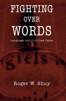 Fighting over Words