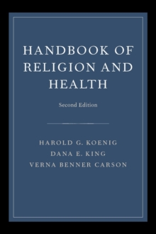 Image for Handbook of Religion and Health