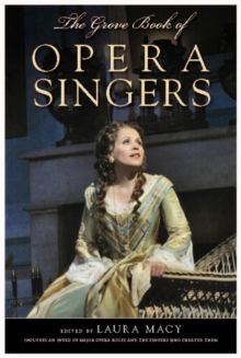 Image for The Grove book of opera singers