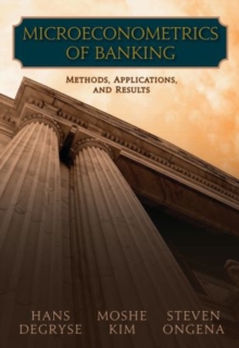 Image for Microeconometrics of Banking Methods, Applications, and Results
