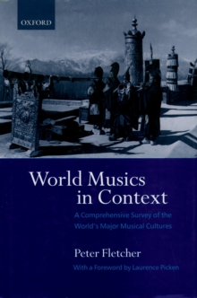 Image for World musics in context: a comprehensive survey of the world's major musical cultures