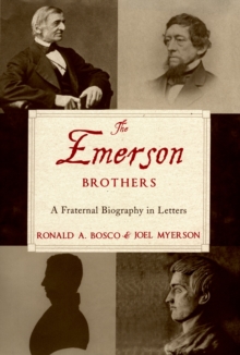Image for The Emerson brothers: a fraternal biography in letters