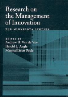 Image for Research on the management of innovation: the Minnesota studies