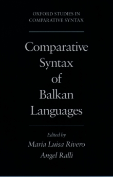 Image for Comparative syntax of Balkan languages
