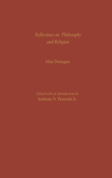 Image for Reflections On Philosophy and Religion