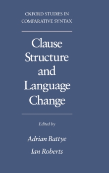 Image for Clause structure and language change