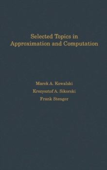 Image for Selected topics in approximation and computation
