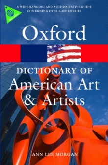 Image for The Oxford dictionary of American art and artists