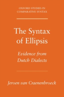 Syntax of Ellipsis