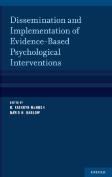 Image for Dissemination and implementation of evidence-based psychological interventions