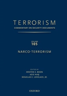 TERRORISM: Commentary on Security DocumentsVolume 105: Narco-Terrorism