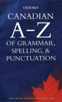 Image for Canadian A to Z of Grammar, Spelling, and Punctuation